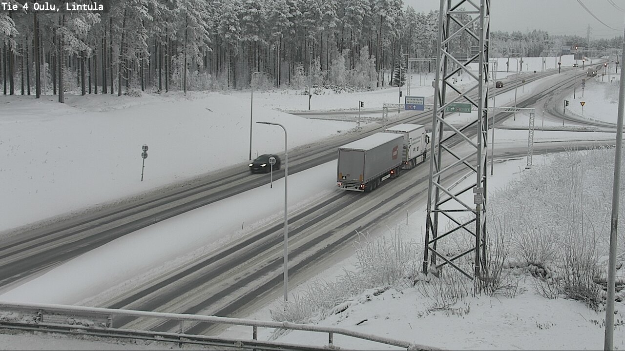Kelikamerat Kuva Tie 4 Oulu, Lintula, Oulu, Pohjois-Pohjanmaa