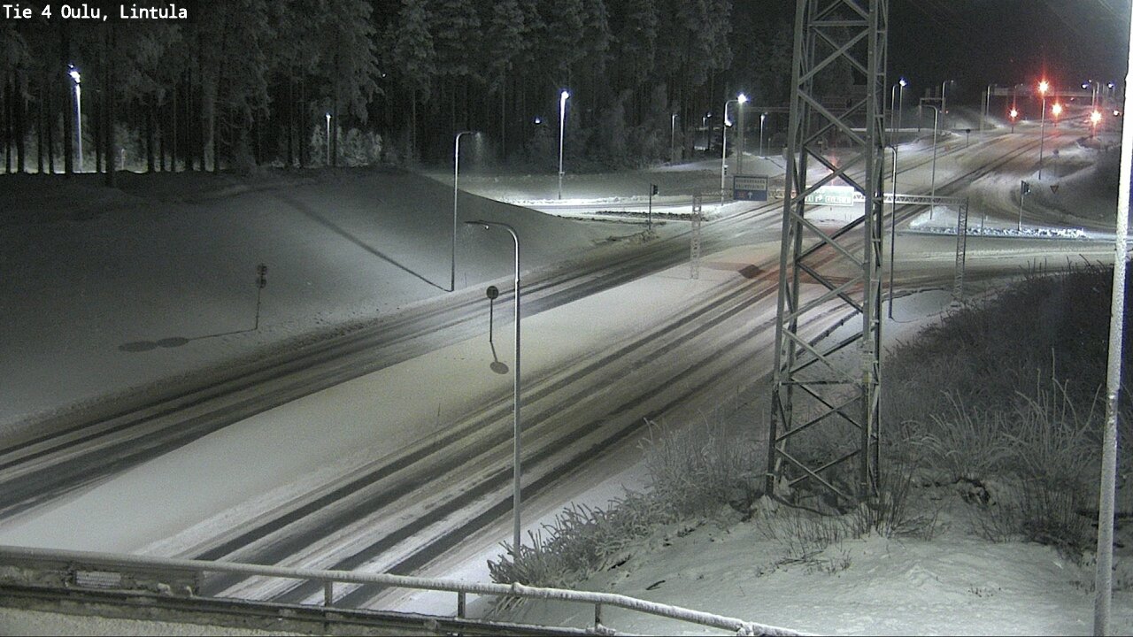 Kelikamerat Kuva Tie 4 Oulu, Lintula, Oulu, Pohjois-Pohjanmaa