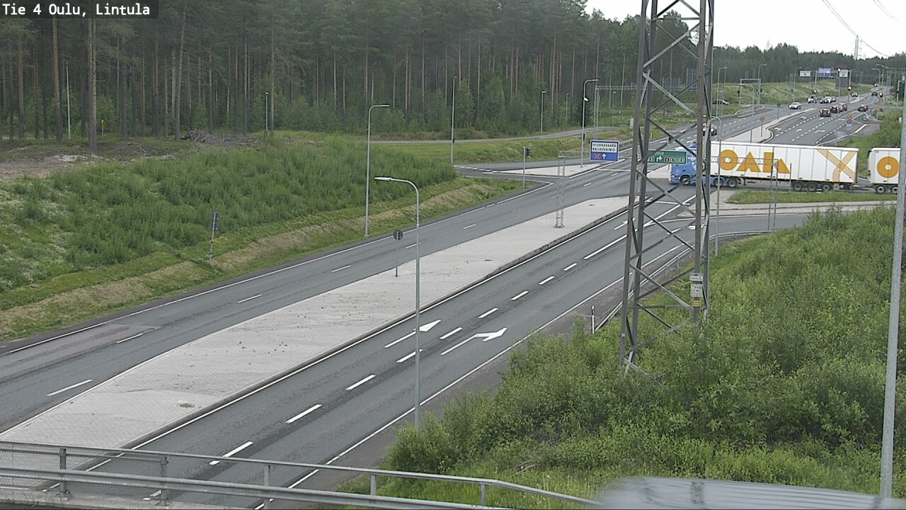 Kelikamerat Kuva Tie 4 Oulu, Lintula, Oulu, Pohjois-Pohjanmaa
