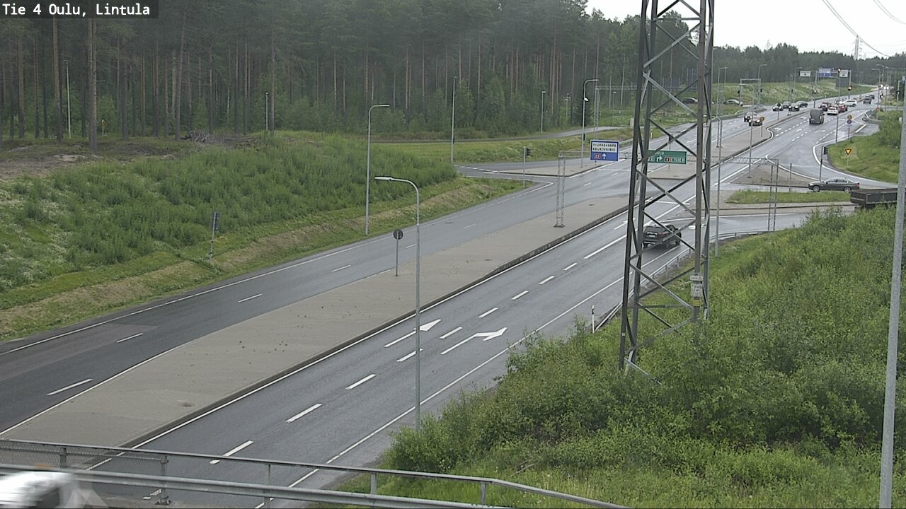 Kelikamerat Kuva Tie 4 Oulu, Lintula, Oulu, Pohjois-Pohjanmaa