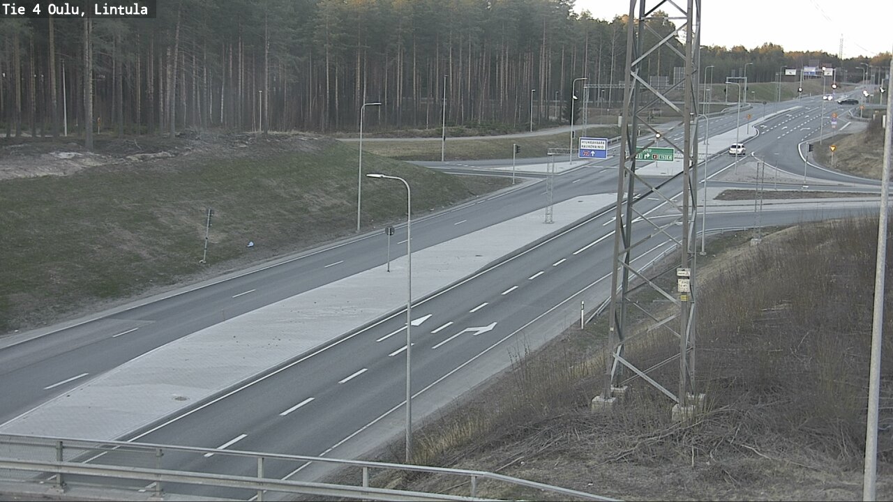 Kelikamerat Kuva Tie 4 Oulu, Lintula, Oulu, Pohjois-Pohjanmaa