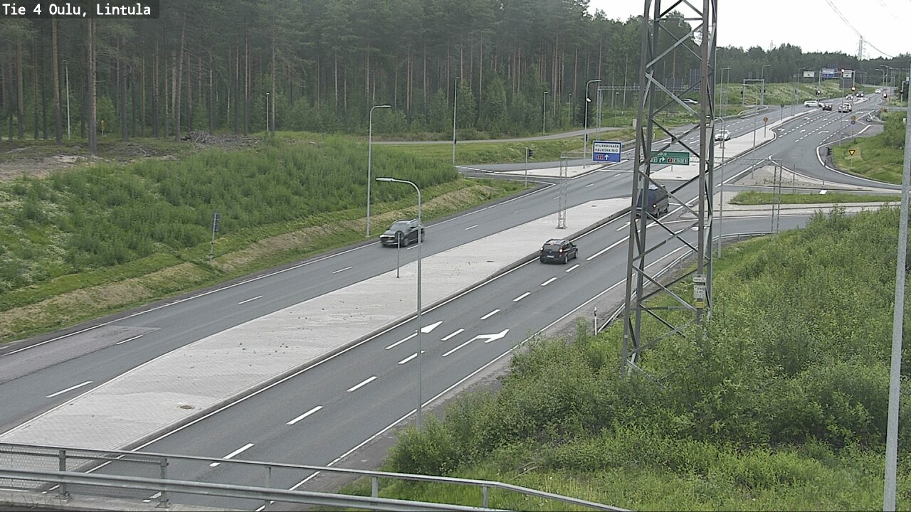 Kelikamerat Kuva Tie 4 Oulu, Lintula, Oulu, Pohjois-Pohjanmaa
