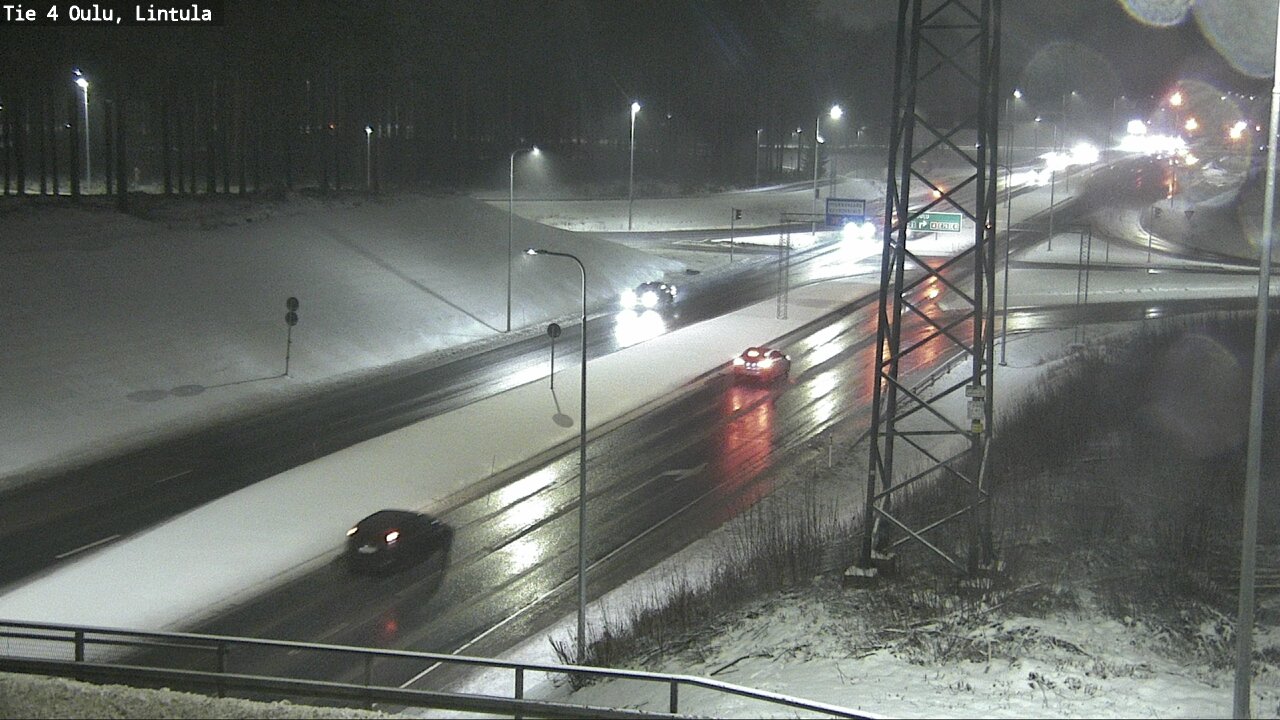 Kelikamerat Kuva Tie 4 Oulu, Lintula, Oulu, Pohjois-Pohjanmaa