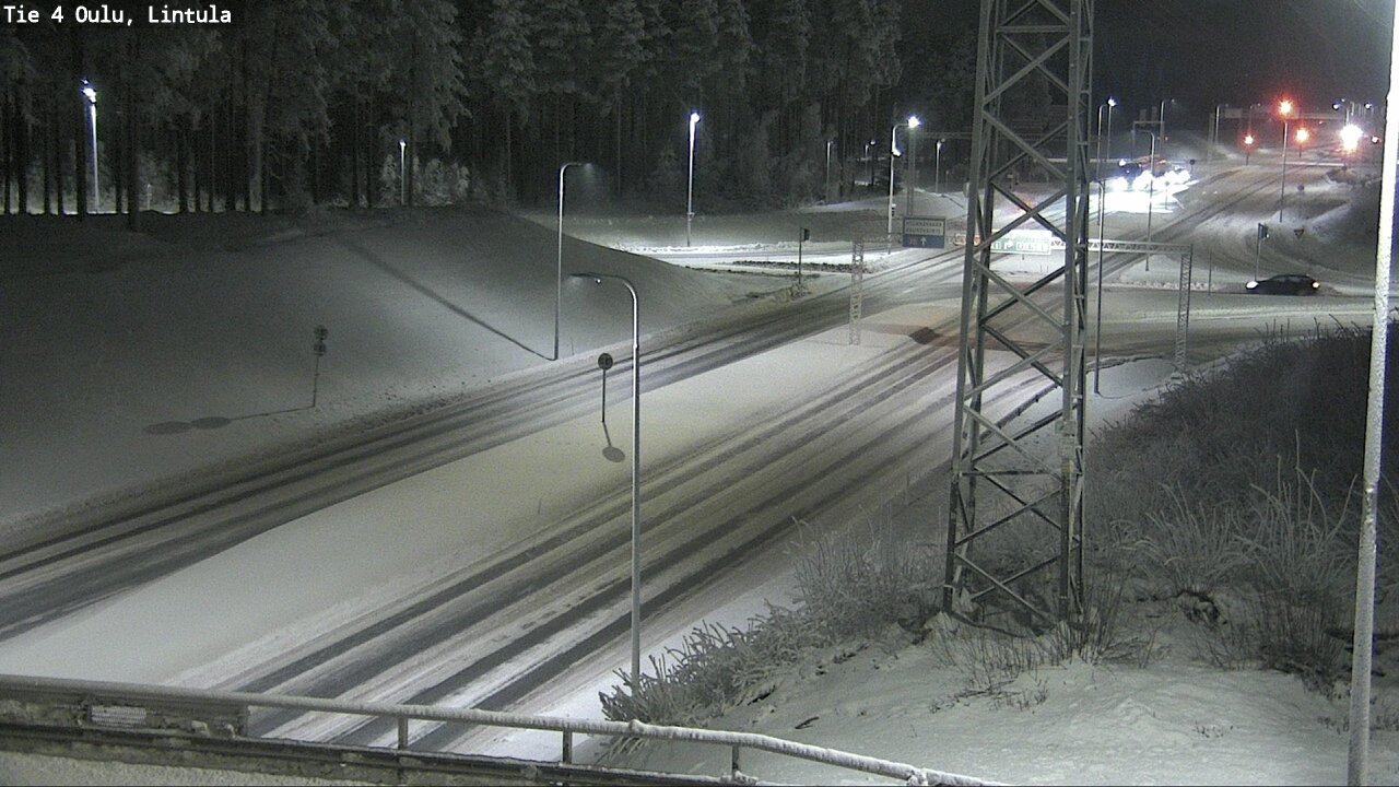 Kelikamerat Kuva Tie 4 Oulu, Lintula, Oulu, Pohjois-Pohjanmaa