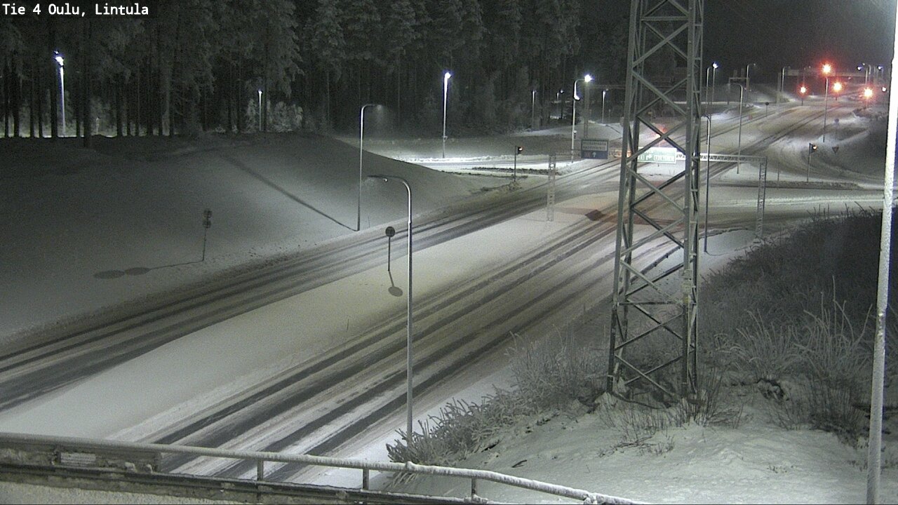 Kelikamerat Kuva Tie 4 Oulu, Lintula, Oulu, Pohjois-Pohjanmaa