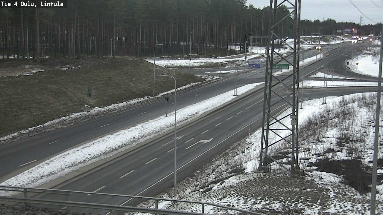 Kelikamerat Kuva Tie 4 Oulu, Lintula, Oulu, Pohjois-Pohjanmaa