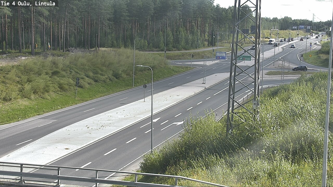 Kelikamerat Kuva Tie 4 Oulu, Lintula, Oulu, Pohjois-Pohjanmaa