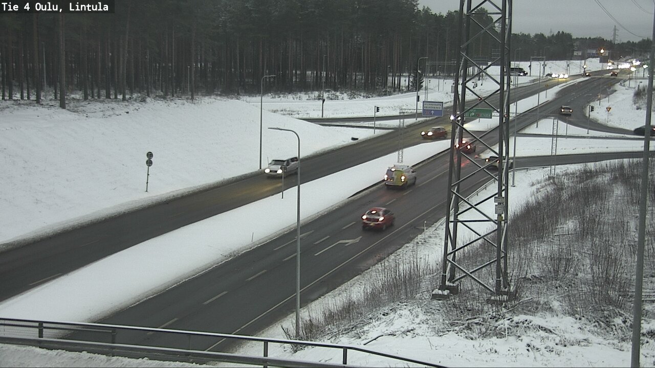 Kelikamerat Kuva Tie 4 Oulu, Lintula, Oulu, Pohjois-Pohjanmaa