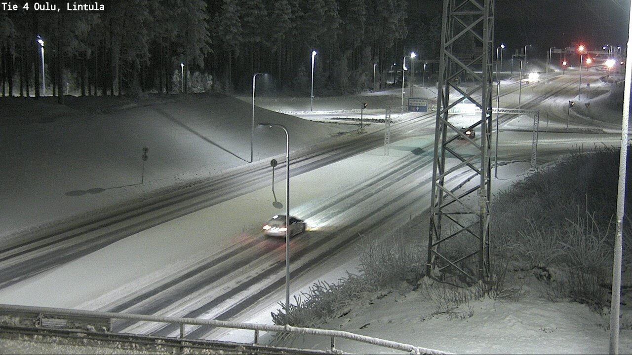 Kelikamerat Kuva Tie 4 Oulu, Lintula, Oulu, Pohjois-Pohjanmaa
