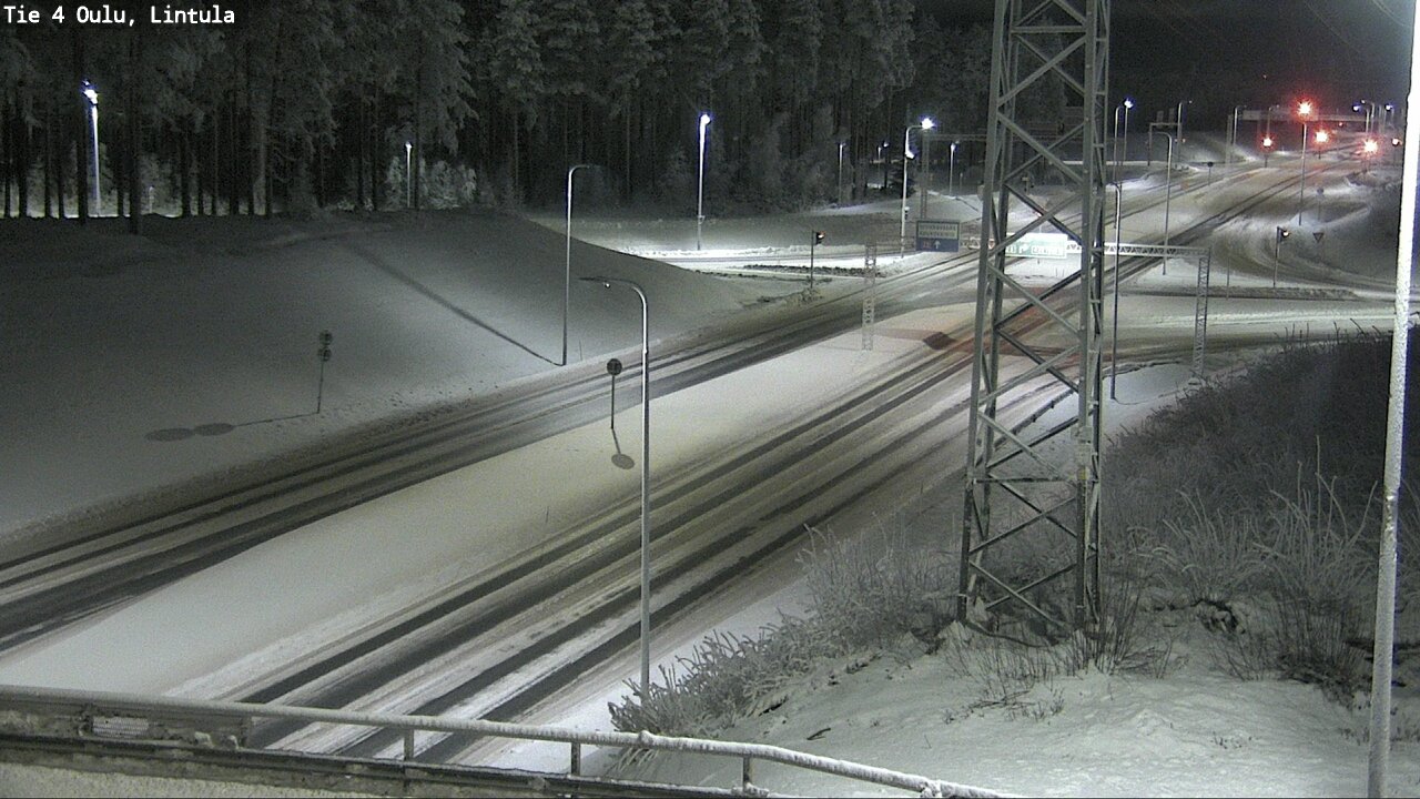 Kelikamerat Kuva Tie 4 Oulu, Lintula, Oulu, Pohjois-Pohjanmaa