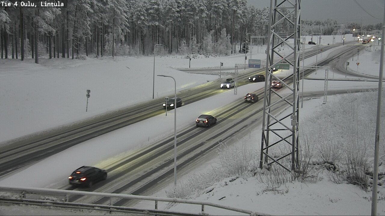 Kelikamerat Kuva Tie 4 Oulu, Lintula, Oulu, Pohjois-Pohjanmaa