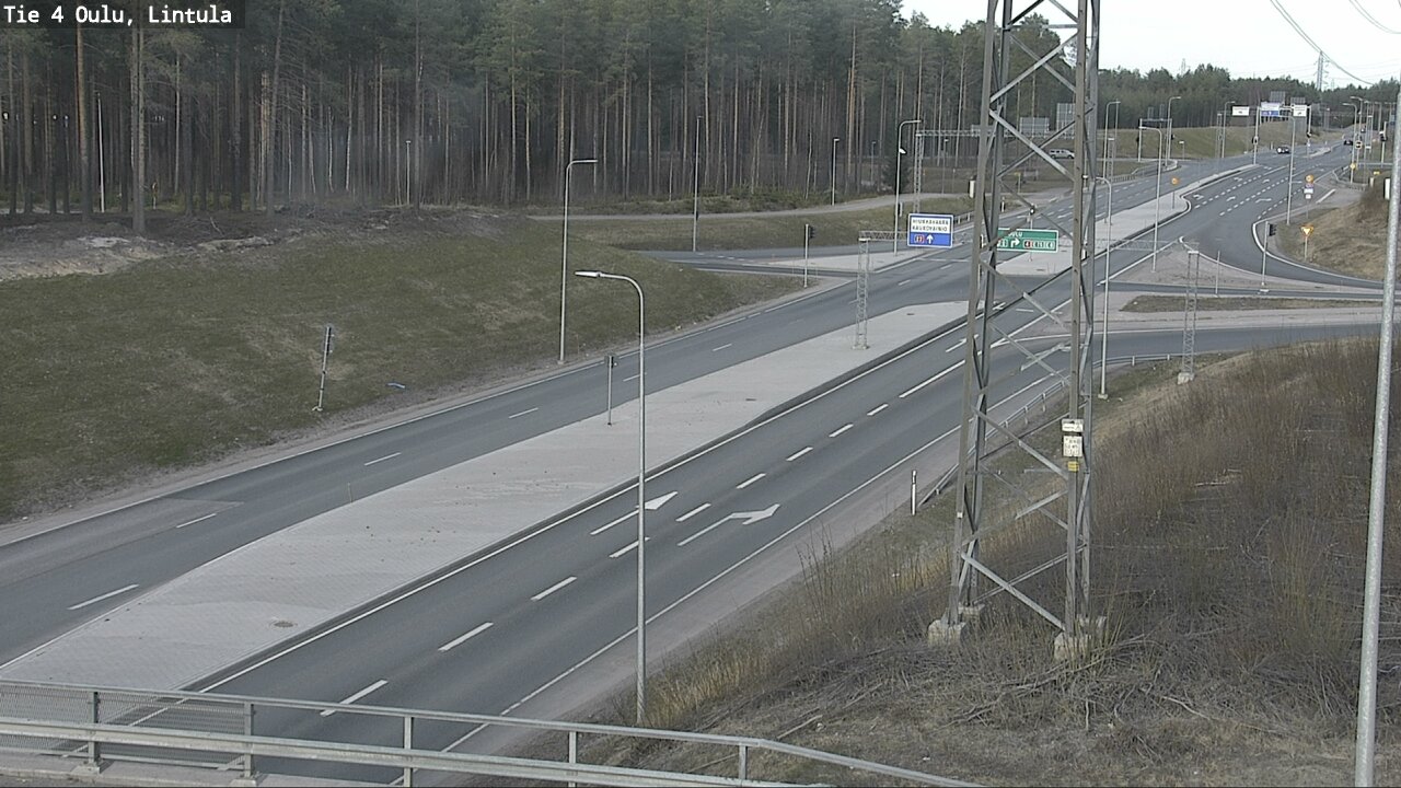 Kelikamerat Kuva Tie 4 Oulu, Lintula, Oulu, Pohjois-Pohjanmaa