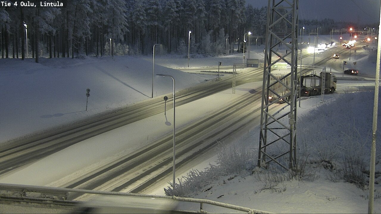 Kelikamerat Kuva Tie 4 Oulu, Lintula, Oulu, Pohjois-Pohjanmaa
