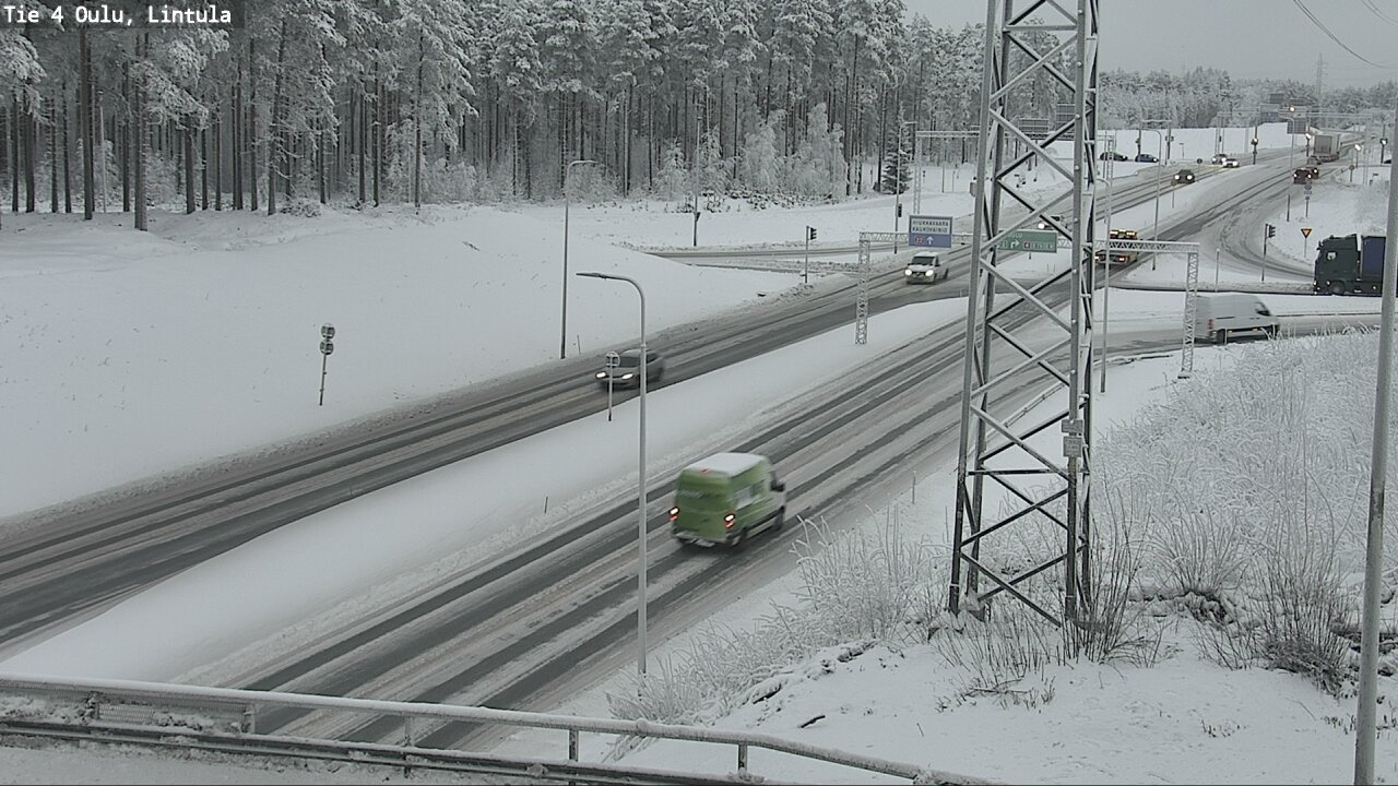 Kelikamerat Kuva Tie 4 Oulu, Lintula, Oulu, Pohjois-Pohjanmaa