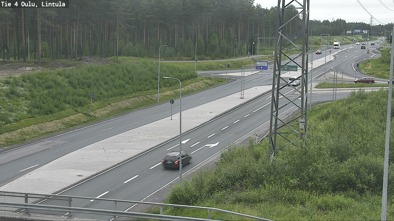 Kelikamerat Kuva Tie 4 Oulu, Lintula, Oulu, Pohjois-Pohjanmaa