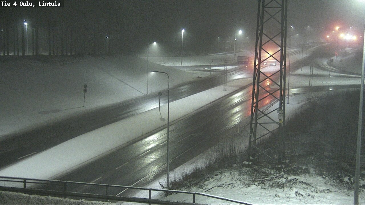 Kelikamerat Kuva Tie 4 Oulu, Lintula, Oulu, Pohjois-Pohjanmaa