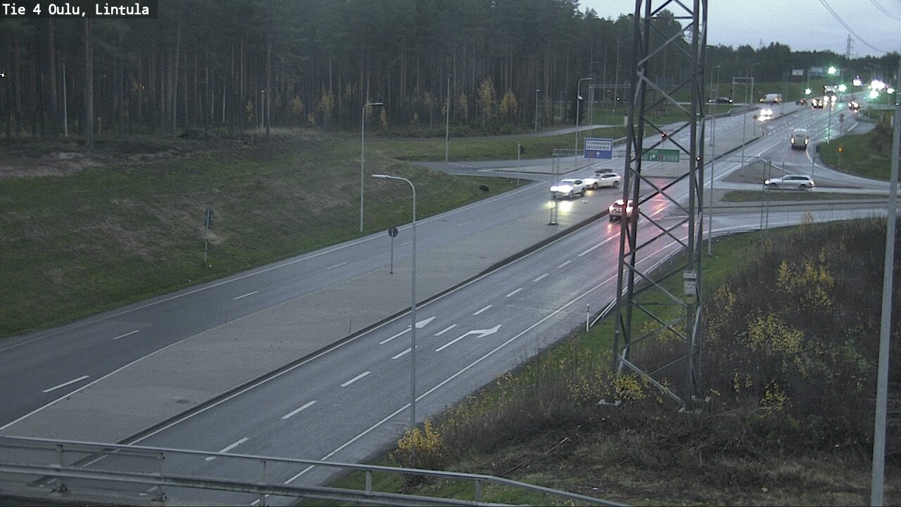 Kelikamerat Kuva Tie 4 Oulu, Lintula, Oulu, Pohjois-Pohjanmaa