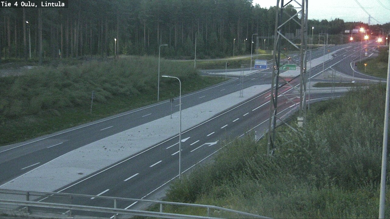 Kelikamerat Kuva Tie 4 Oulu, Lintula, Oulu, Pohjois-Pohjanmaa