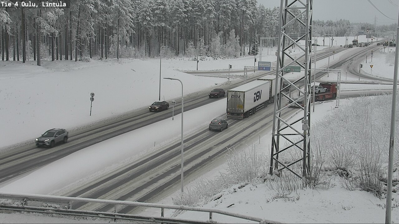 Kelikamerat Kuva Tie 4 Oulu, Lintula, Oulu, Pohjois-Pohjanmaa