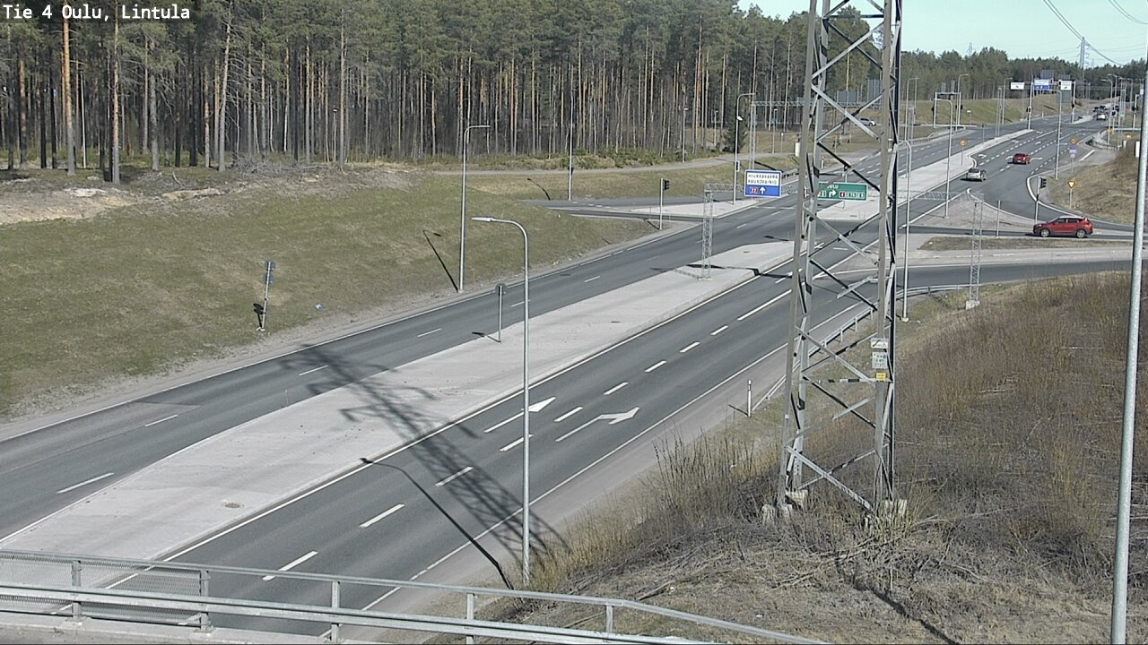 Kelikamerat Kuva Tie 4 Oulu, Lintula, Oulu, Pohjois-Pohjanmaa
