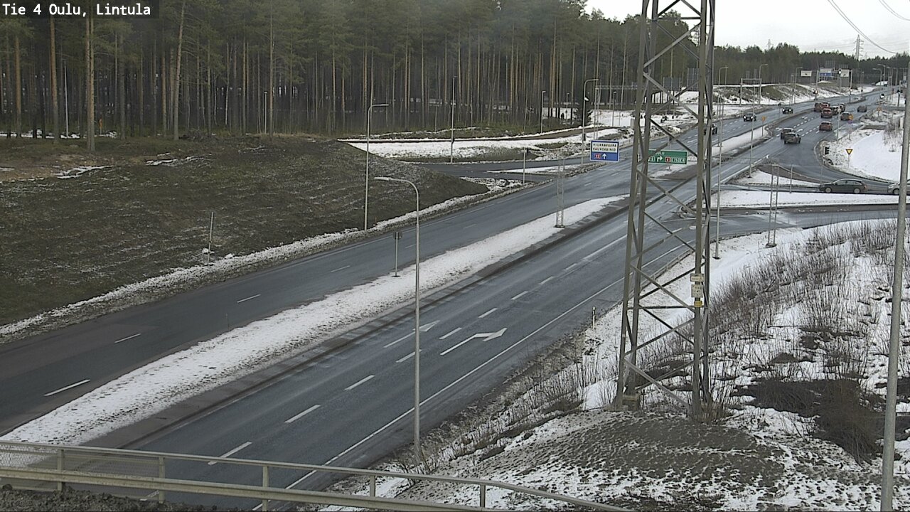 Kelikamerat Kuva Tie 4 Oulu, Lintula, Oulu, Pohjois-Pohjanmaa