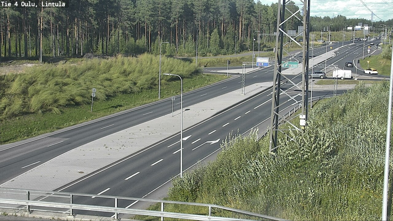 Kelikamerat Kuva Tie 4 Oulu, Lintula, Oulu, Pohjois-Pohjanmaa