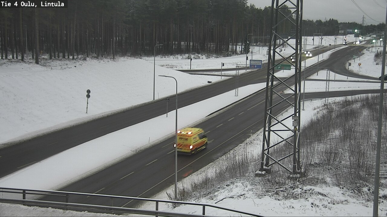 Kelikamerat Kuva Tie 4 Oulu, Lintula, Oulu, Pohjois-Pohjanmaa