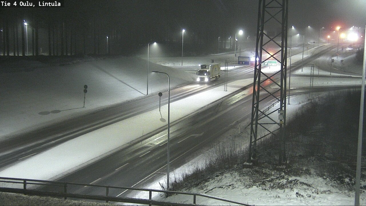 Kelikamerat Kuva Tie 4 Oulu, Lintula, Oulu, Pohjois-Pohjanmaa