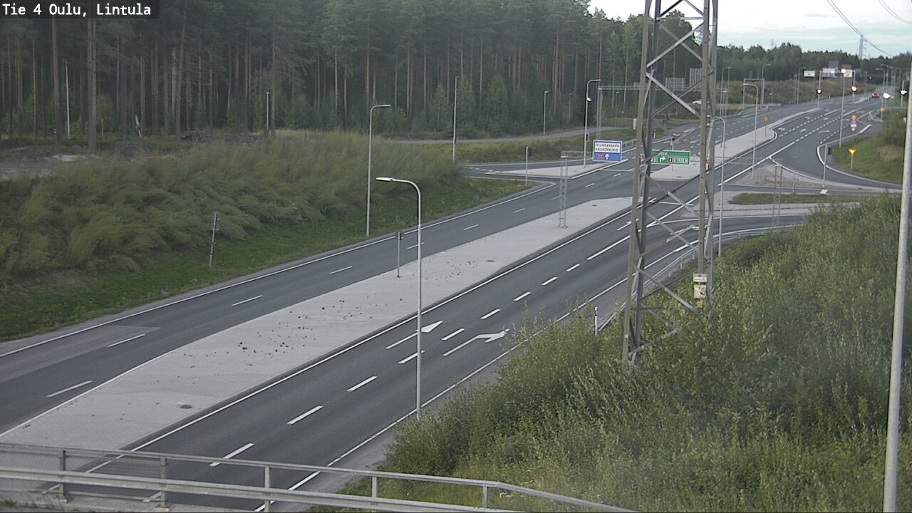 Kelikamerat Kuva Tie 4 Oulu, Lintula, Oulu, Pohjois-Pohjanmaa