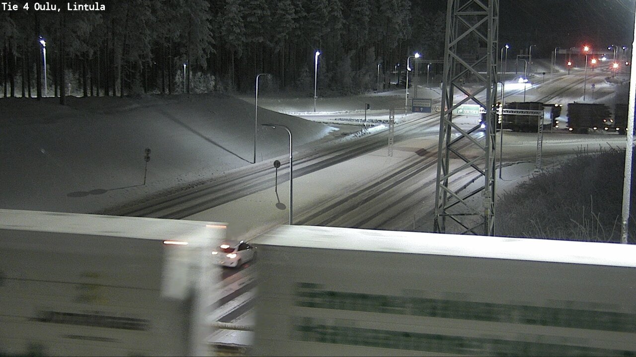 Kelikamerat Kuva Tie 4 Oulu, Lintula, Oulu, Pohjois-Pohjanmaa