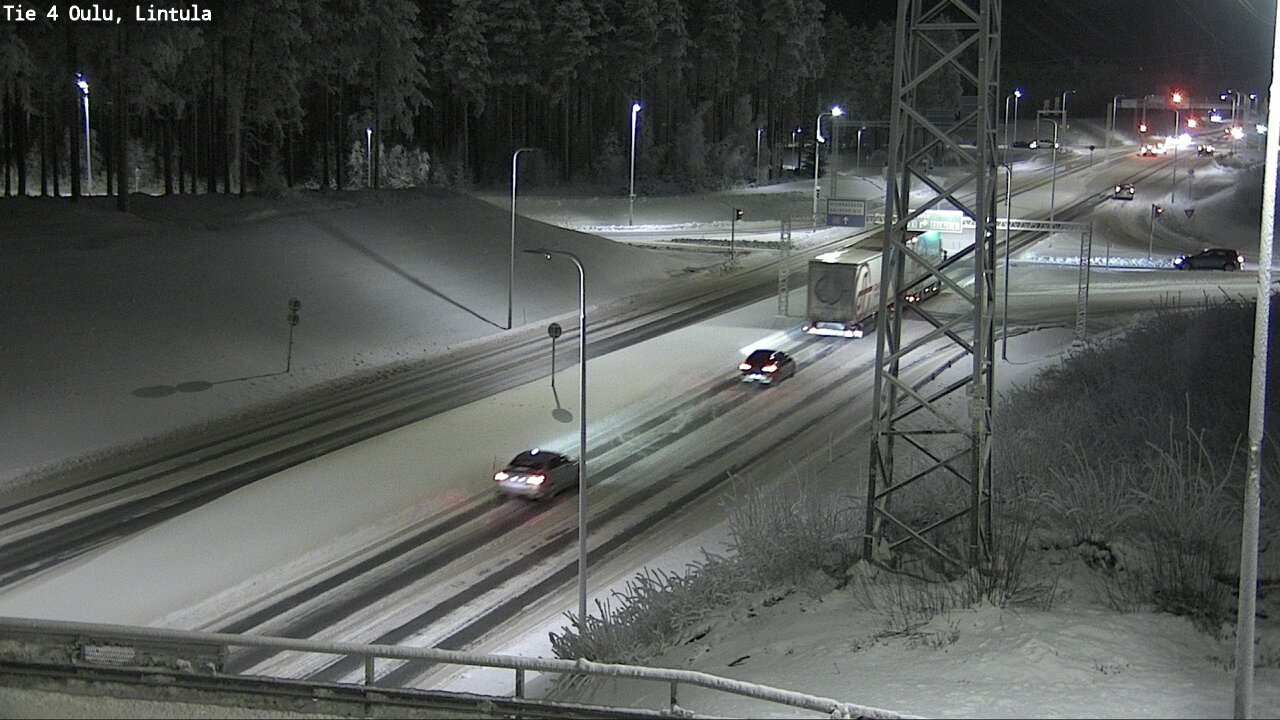 Kelikamerat Kuva Tie 4 Oulu, Lintula, Oulu, Pohjois-Pohjanmaa