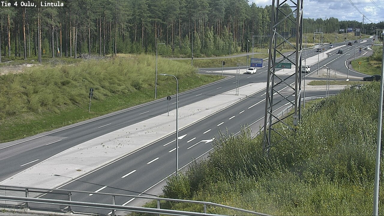 Kelikamerat Kuva Tie 4 Oulu, Lintula, Oulu, Pohjois-Pohjanmaa