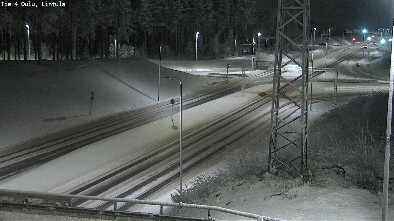Kelikamerat Kuva Tie 4 Oulu, Lintula, Oulu, Pohjois-Pohjanmaa