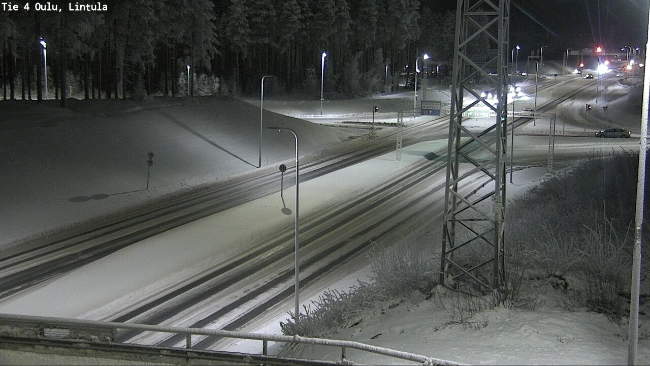 Kelikamerat Kuva Tie 4 Oulu, Lintula, Oulu, Pohjois-Pohjanmaa