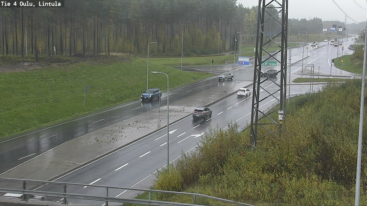 Kelikamerat Kuva Tie 4 Oulu, Lintula, Oulu, Pohjois-Pohjanmaa