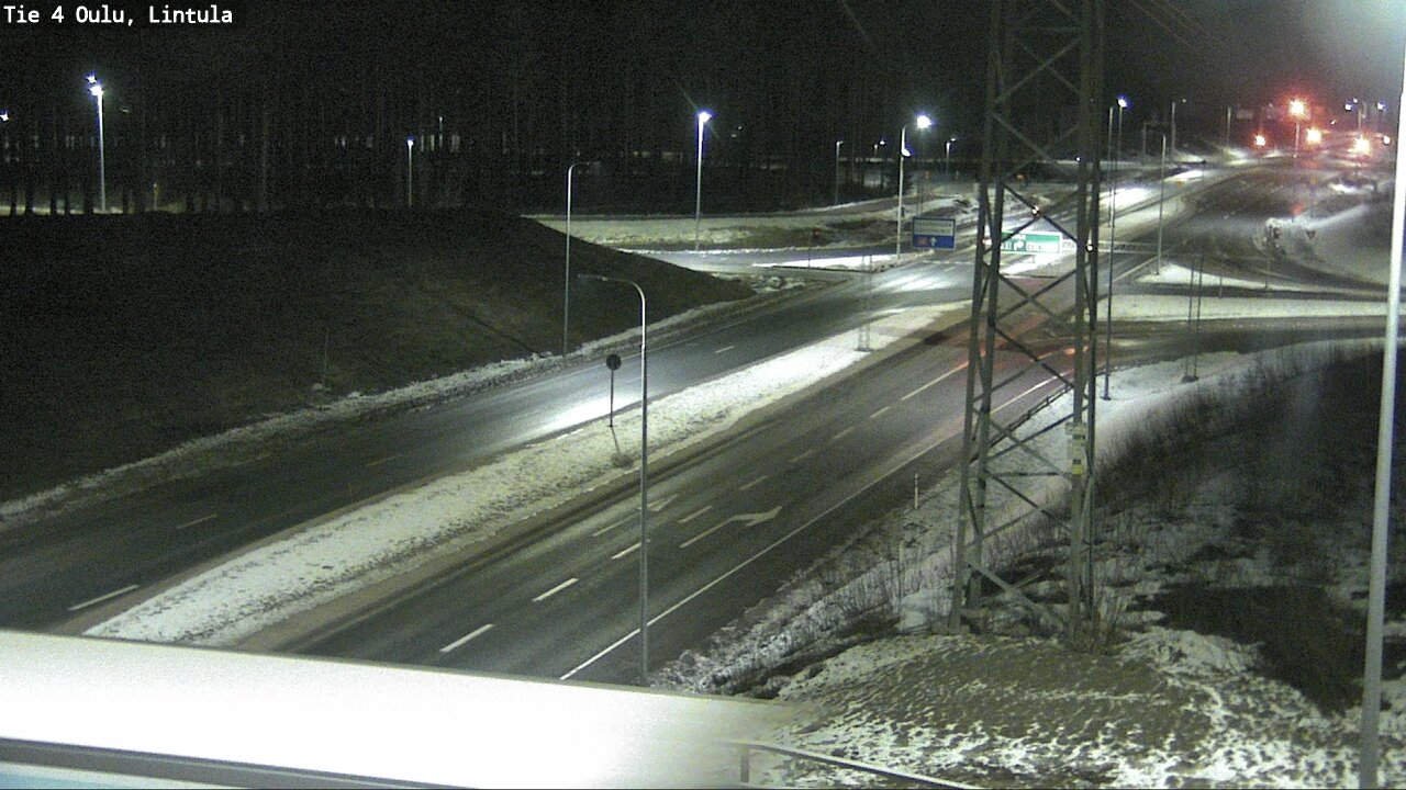 Kelikamerat Kuva Tie 4 Oulu, Lintula, Oulu, Pohjois-Pohjanmaa