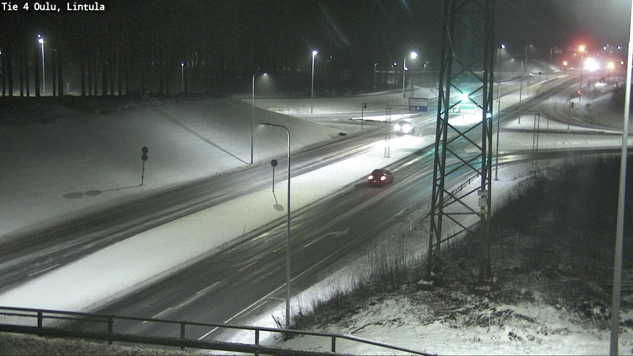 Kelikamerat Kuva Tie 4 Oulu, Lintula, Oulu, Pohjois-Pohjanmaa