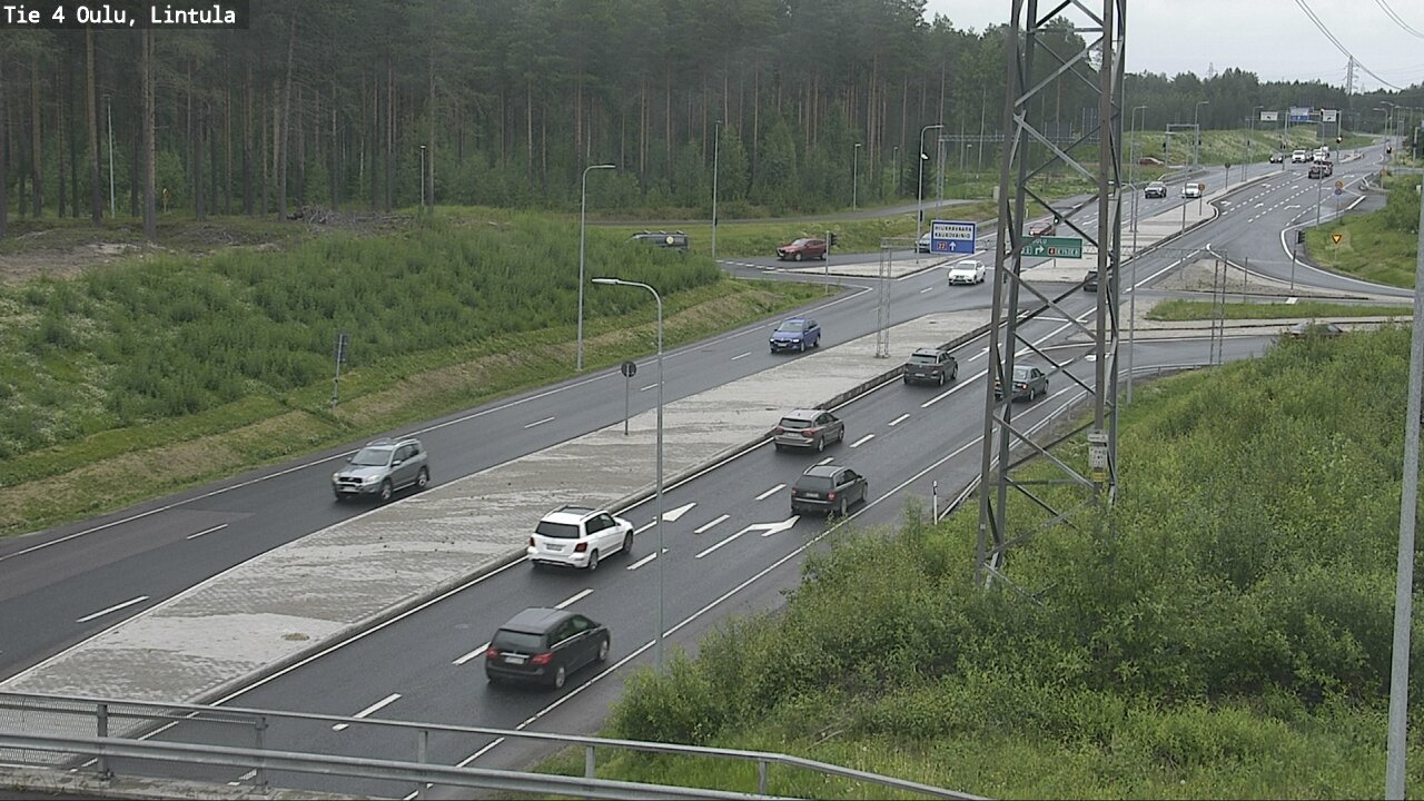Kelikamerat Kuva Tie 4 Oulu, Lintula, Oulu, Pohjois-Pohjanmaa