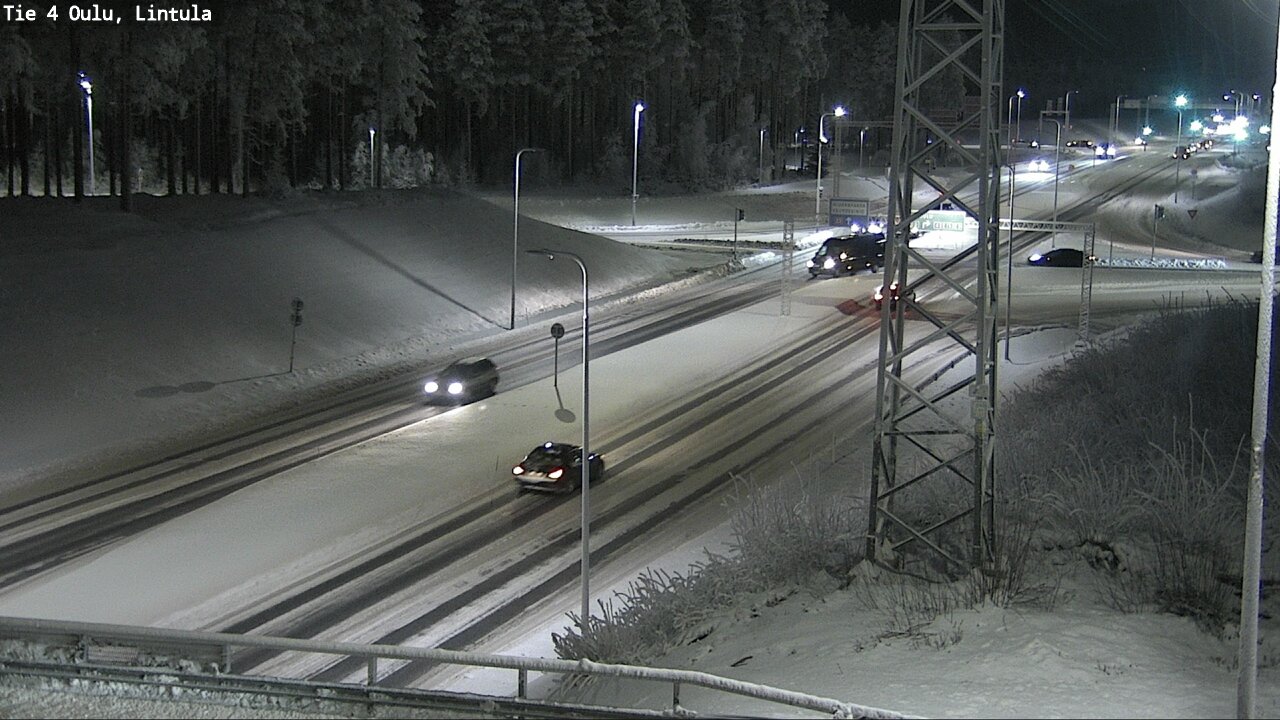 Kelikamerat Kuva Tie 4 Oulu, Lintula, Oulu, Pohjois-Pohjanmaa