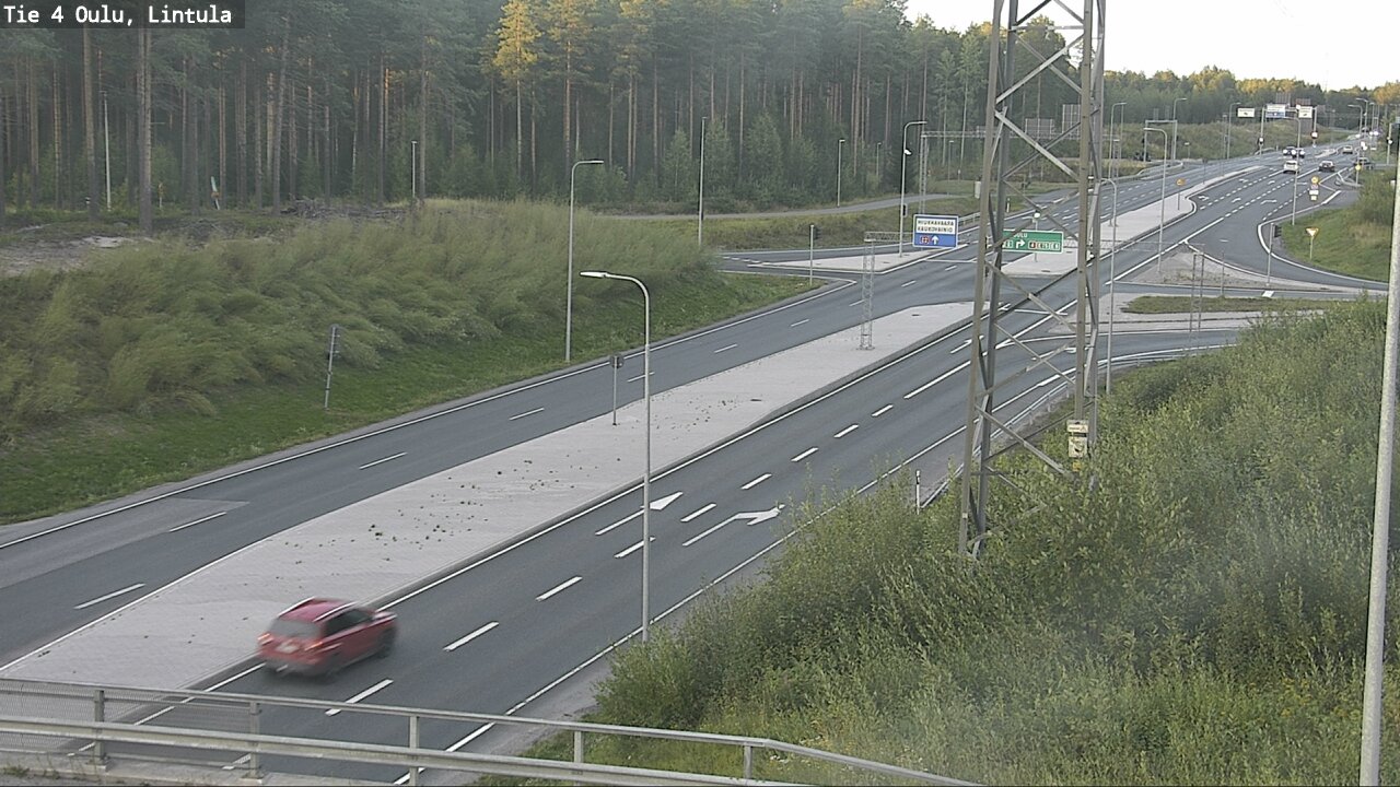 Kelikamerat Kuva Tie 4 Oulu, Lintula, Oulu, Pohjois-Pohjanmaa
