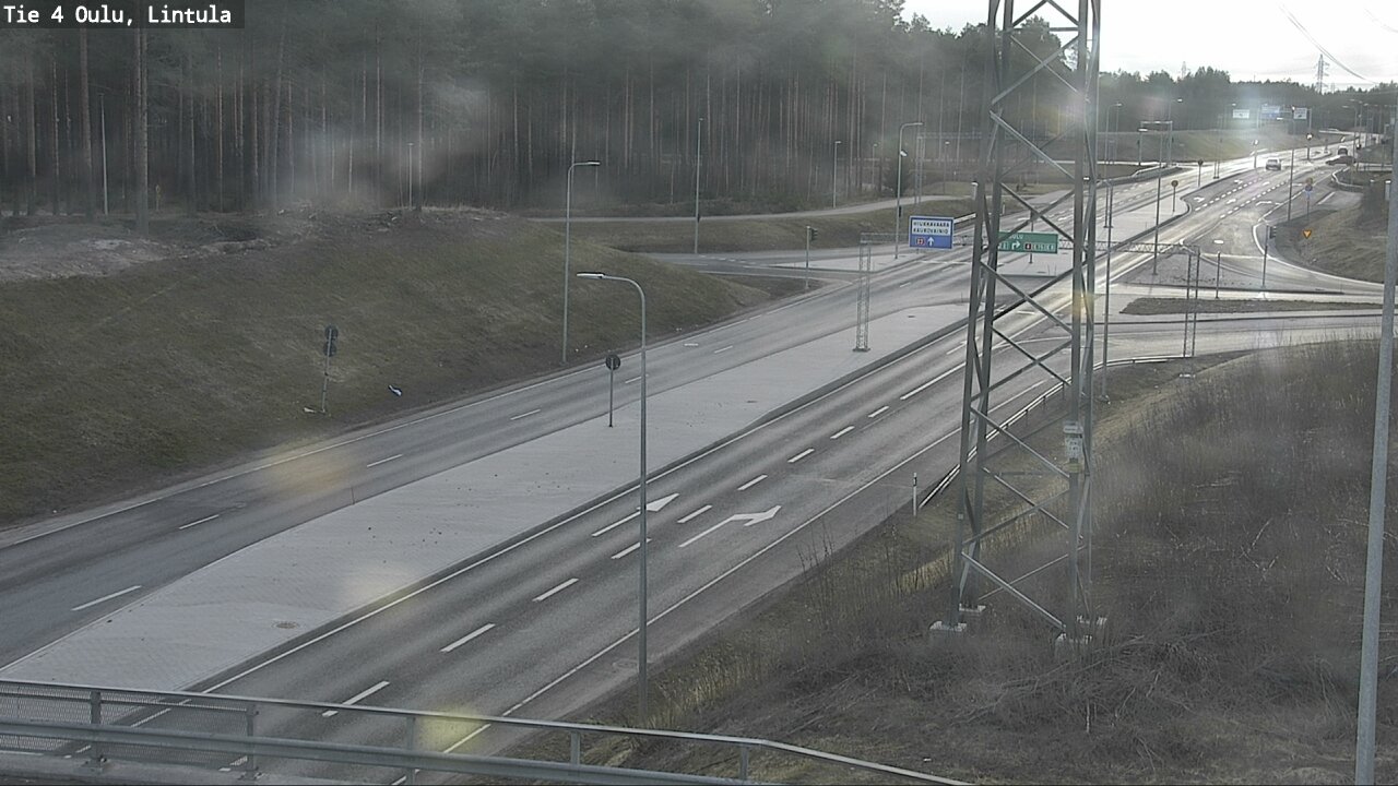 Kelikamerat Kuva Tie 4 Oulu, Lintula, Oulu, Pohjois-Pohjanmaa