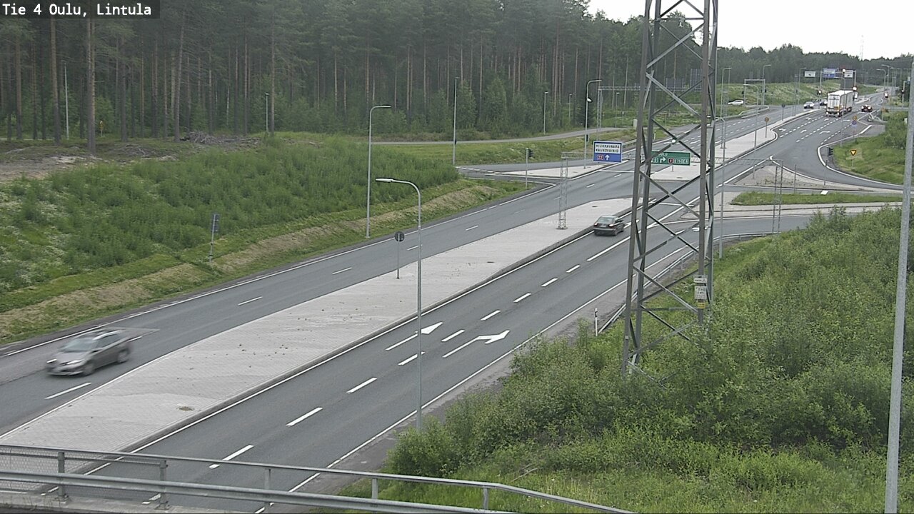 Kelikamerat Kuva Tie 4 Oulu, Lintula, Oulu, Pohjois-Pohjanmaa