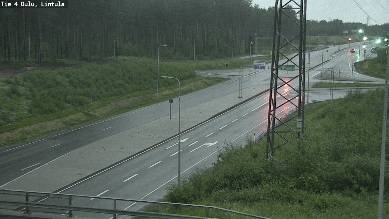 Kelikamerat Kuva Tie 4 Oulu, Lintula, Oulu, Pohjois-Pohjanmaa