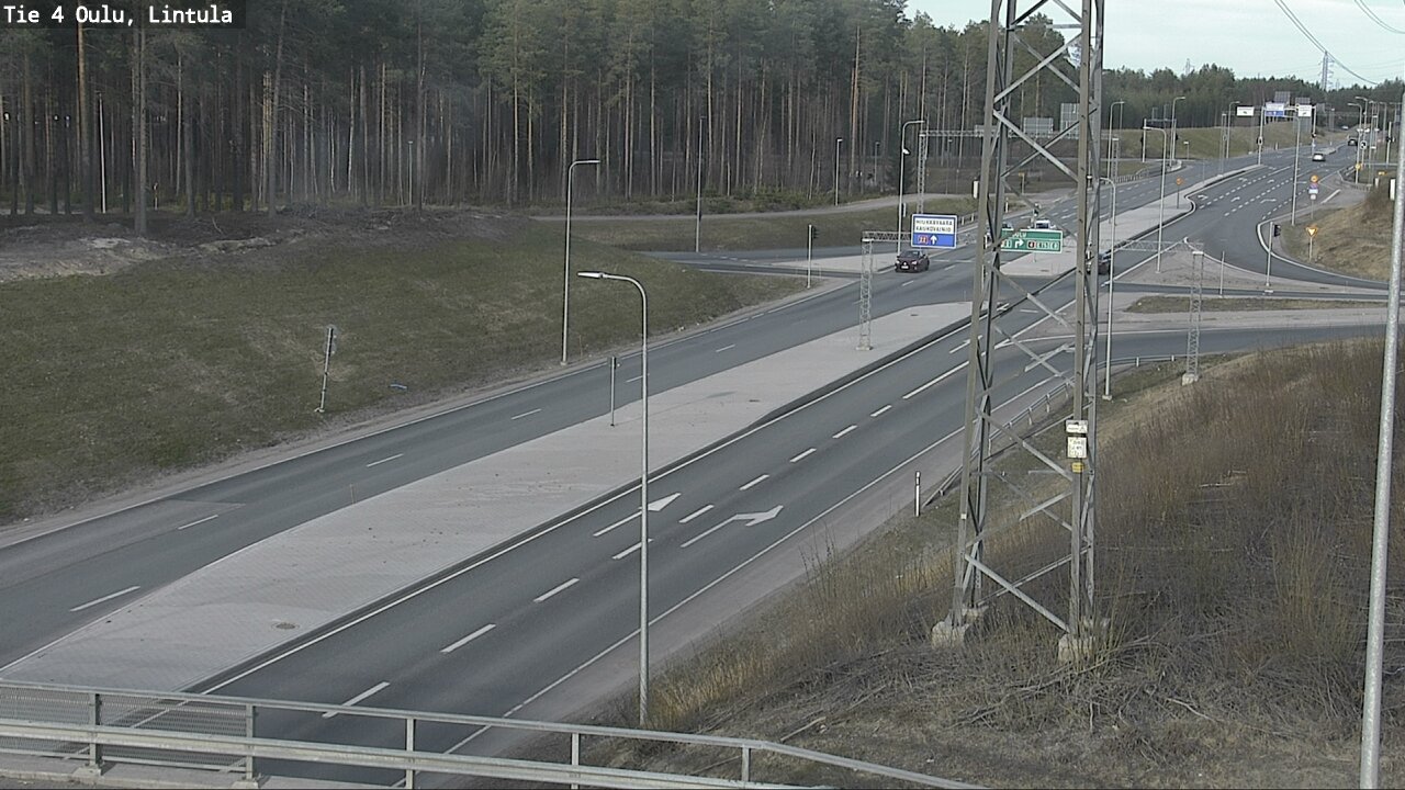 Kelikamerat Kuva Tie 4 Oulu, Lintula, Oulu, Pohjois-Pohjanmaa