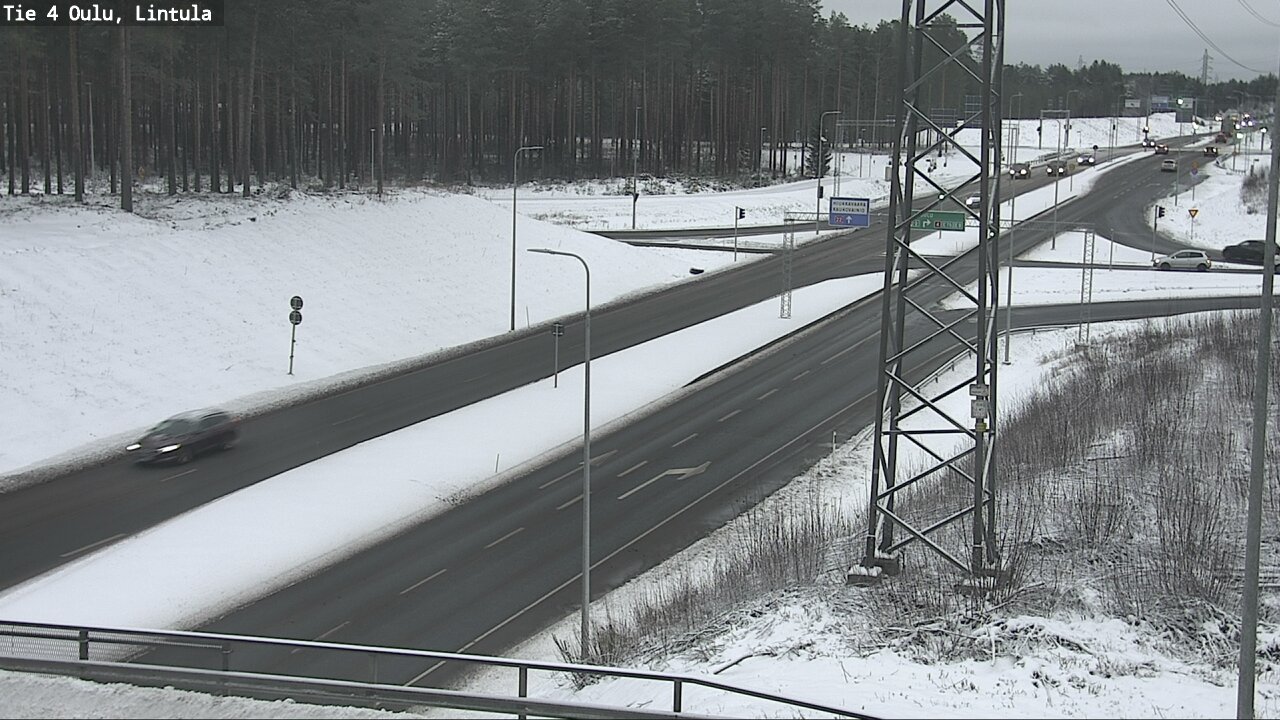 Kelikamerat Kuva Tie 4 Oulu, Lintula, Oulu, Pohjois-Pohjanmaa