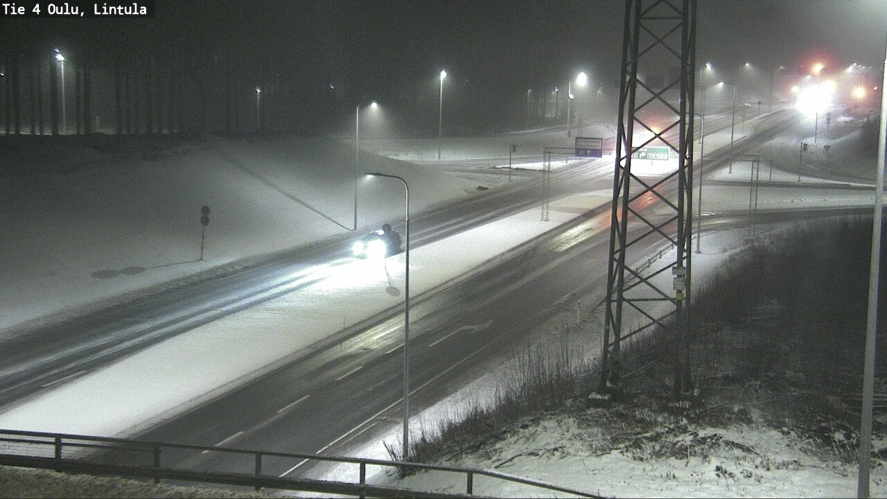 Kelikamerat Kuva Tie 4 Oulu, Lintula, Oulu, Pohjois-Pohjanmaa