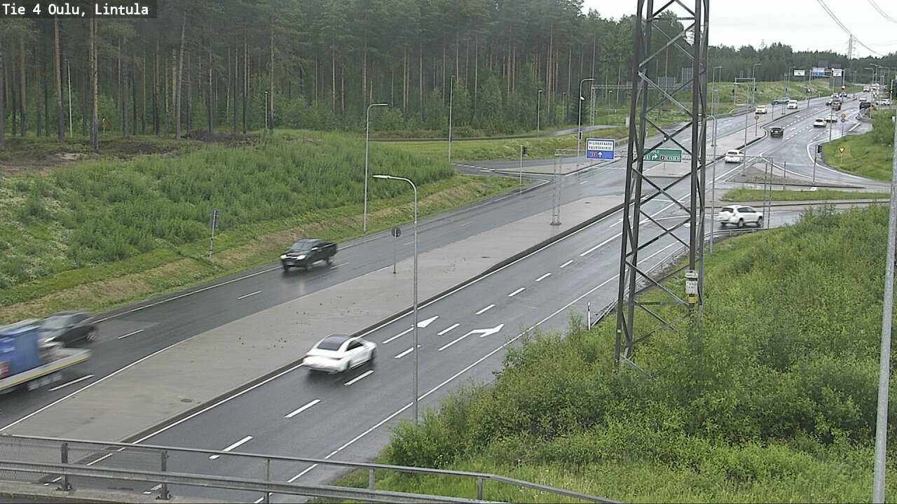 Kelikamerat Kuva Tie 4 Oulu, Lintula, Oulu, Pohjois-Pohjanmaa