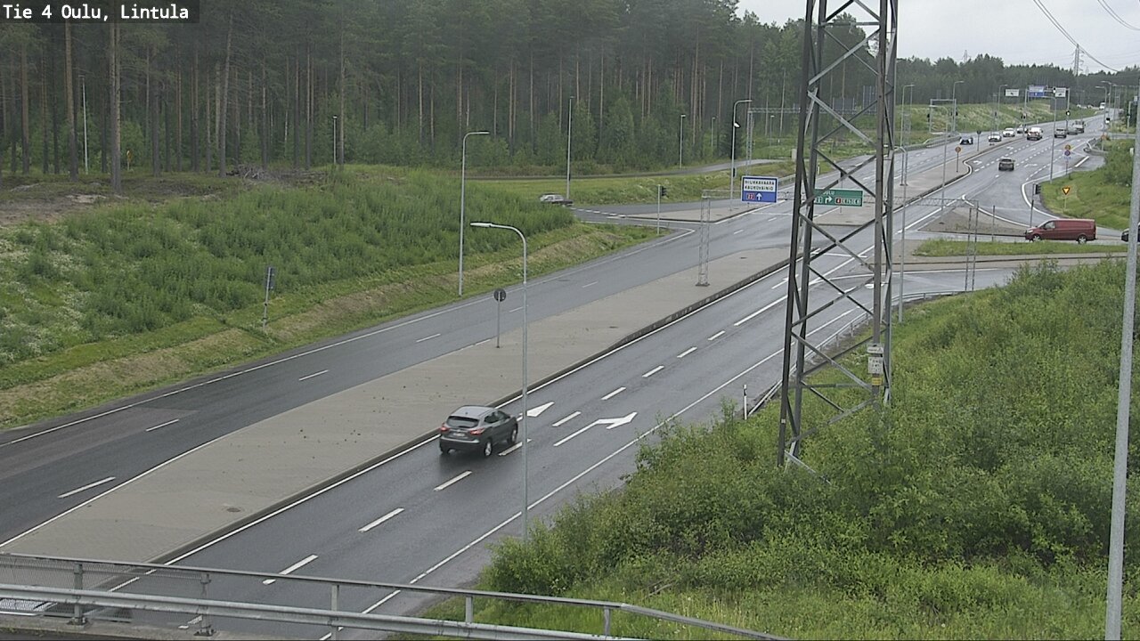 Kelikamerat Kuva Tie 4 Oulu, Lintula, Oulu, Pohjois-Pohjanmaa
