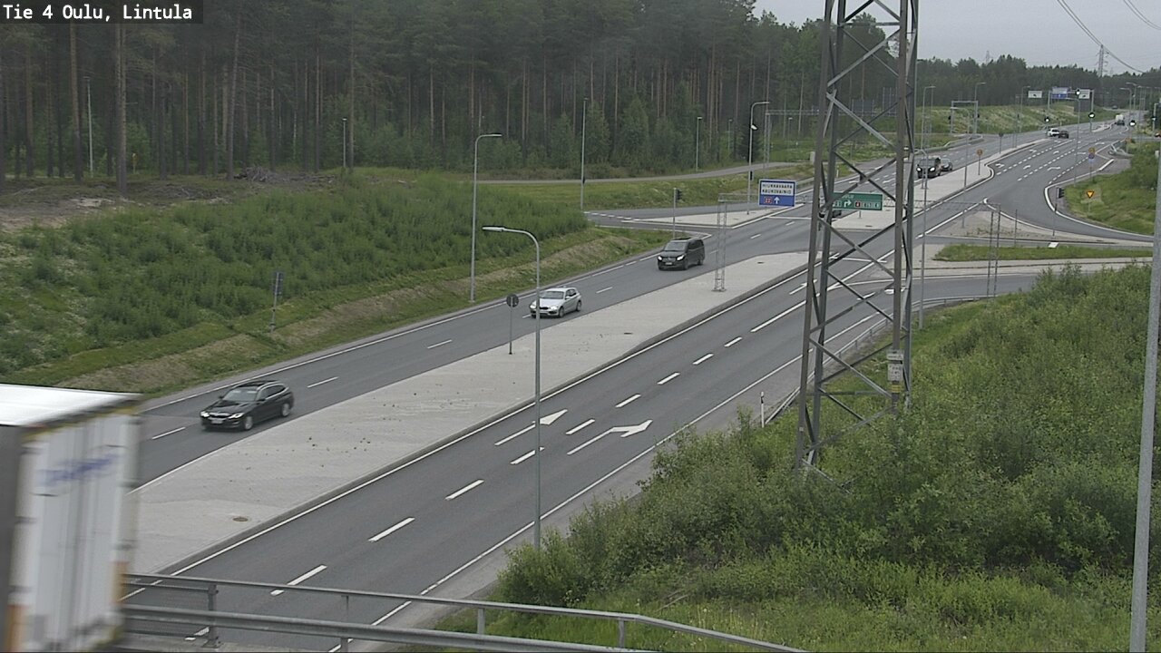 Kelikamerat Kuva Tie 4 Oulu, Lintula, Oulu, Pohjois-Pohjanmaa
