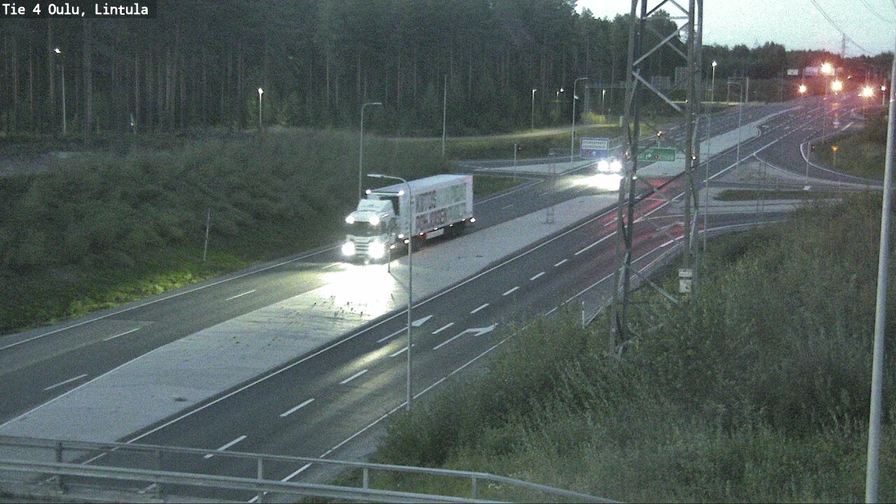 Kelikamerat Kuva Tie 4 Oulu, Lintula, Oulu, Pohjois-Pohjanmaa